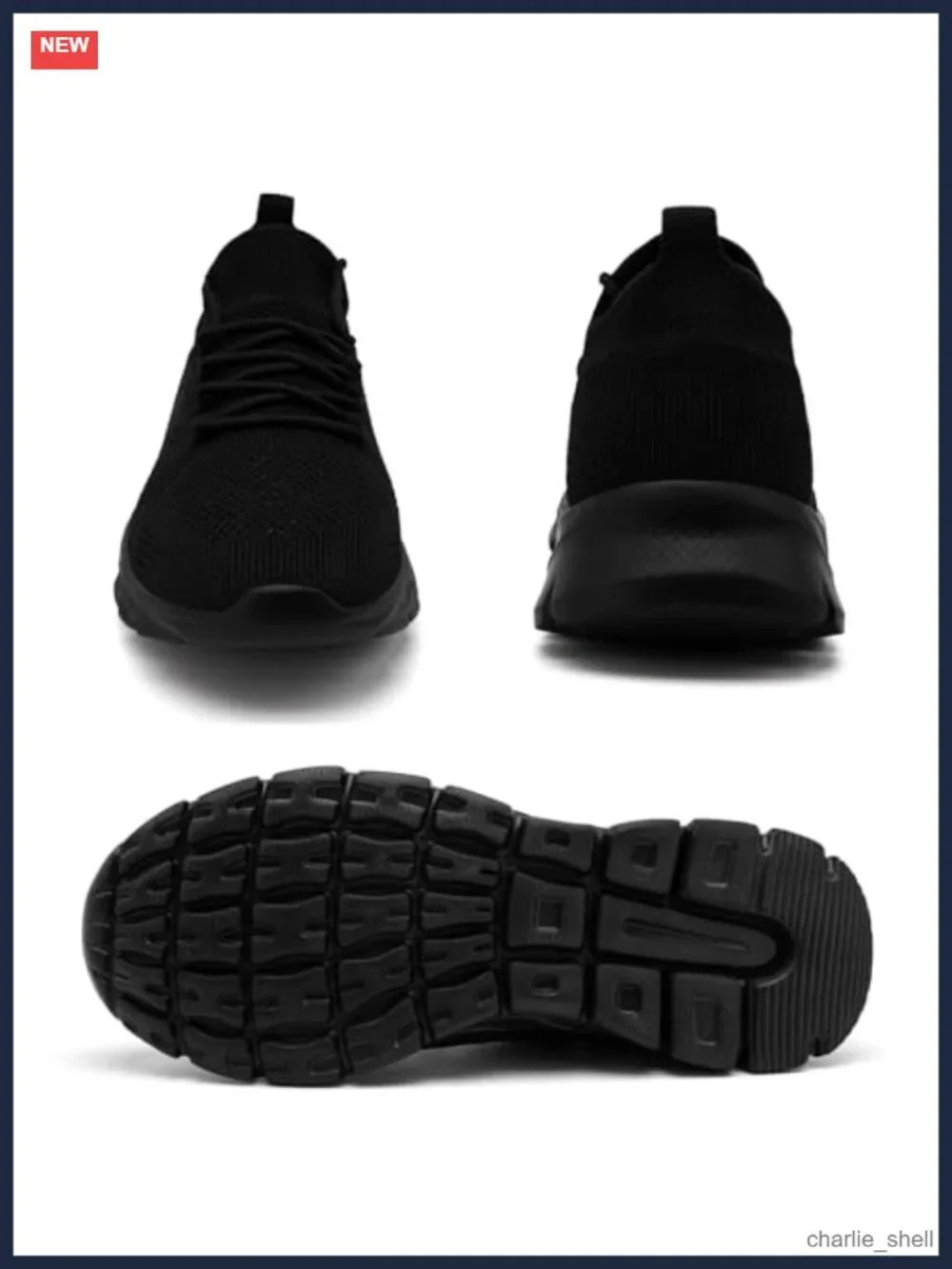 Men's Lightweight Breathable Athletic Running Tennis Gym Shoes Lace-Up